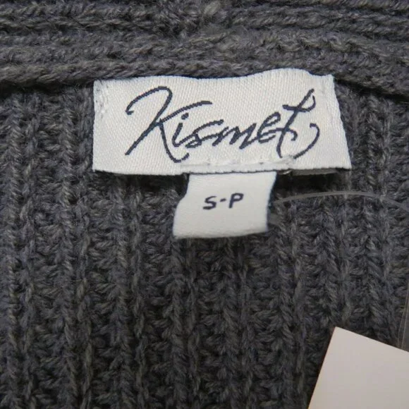 Kismet Sweater Womens Small NWT Ashton Gray V-Neck‎ Pullover - Picture 4 of 6